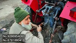 Tractor full repair work | mini Mahindra tractor | full details.