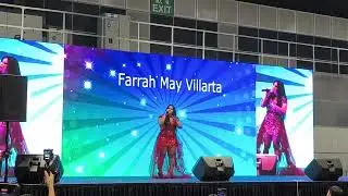 PINOY POWER 2025- FARAH MAE VILLARTA #singapore #philippines #ofwlife #singer