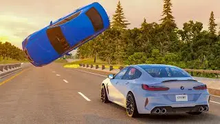 Most Dangerous Truck and Car Crashes #1 - BeamNG drive