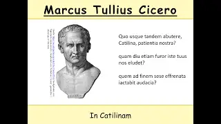 Cicero, In Catilinam 1,4: Analyse - weitere historische Beispiele (Let's tranlate) #5