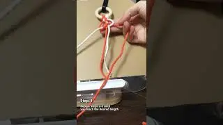 Square Knot Keychain