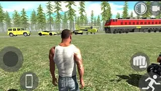 Indian Game all yellow car vs Train 