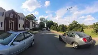 360 Bike Commute - Daily Charlotte Uptown Commute Past American Legion Stadium 