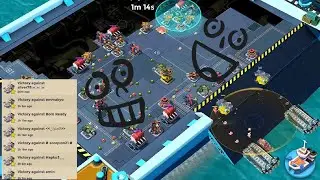 Huge Wins 6 ER with Heavy Choppa meta gameplay // Boom Beach Warships Season 13