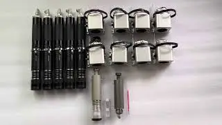 POT Pneumatic Oscillating Tangential Knife + Holder + Drag Knife + Marking Pen for Digital Cutting