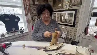 Repair a very very old model tin sail boat but keeping as much of its original charm. 