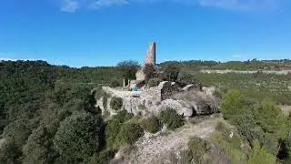 Castillo de Calders 🏰 | Historia medieval entre naturaleza 🌿 | DJI Neo 2