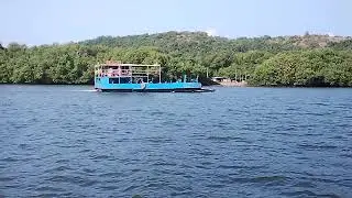 Goa Ferry boat ride - amazing mode of transport in river navigation 🧭