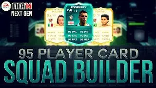 THE MOST EXPENSIVE SQUAD BUILDER EVER! w/ 95 RODRIGUEZ PLAYER CARD | FIFA Ultimate Team