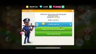 MyCafe - How to get ticket on every single special order!