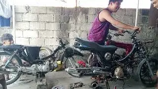Suzuki shogun - Fairings conversion  PART 1