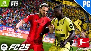FC 25 - Bayern Munich vs Borussia Dortmund | Bundesliga 24/25 Full Match | PC&trade; [4K60]