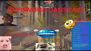 Finding an Unpowered OASIS CAVE + Fat Water Meatrun | Ark Small Tribes
