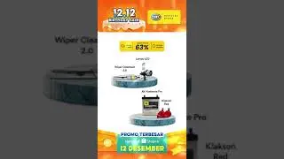 🎉🎂 Hella Indonesia Shopee Birthday Sale 12.12 🎂🎉 #shorts #shortsvideo #promo1212 #promoshopee