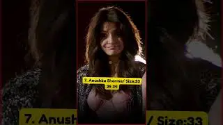 Top 10 Bollywood Actresses With Figure Size  #top10 #shortsfeed