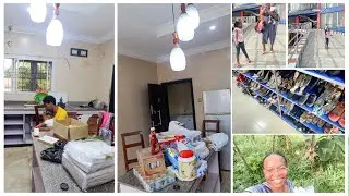 SHOP WITH ME + BUYING FOOD ITEMS, HAUL, Beddings, Shoes,  Visiting a Farm Land in Port Harcourt