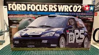 Ford focus Rs mk1 tamiya 1/24 model car kit Paint correcting sanding flatting and restarting