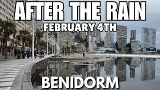 Benidorm Rincon de Loix & Levante Beach After Tonight's RAIN! 😲☔