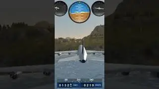 plane runs out of fuel and lands too hard.