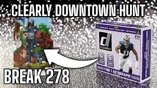 CLEARLY DOWNTOWN HUNT - Break #278 - 2023 Clearly Donruss Hobby Half Case Break PYT