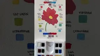 Warm and Cool Color Temperature #watercolor #watercolorpainting