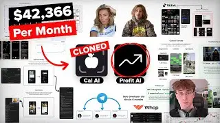 He cloned Cal AI for Finance and makes $40K MRR with TikTok