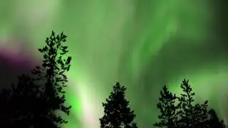 Northern Lights illuminate the Finnish sky