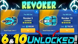 REVOKER 6 & 10 UNLOCKED!! 😍🔓 || PHANTOM  || MECH ARENA || HRG ||