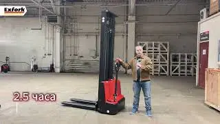 Обзор электроштабелёра SB12 и SB15 от EP-Equipment