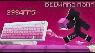 ASMR BEDWARS Creamy Keyboard + Mouse Sounds | AgeraPvP
