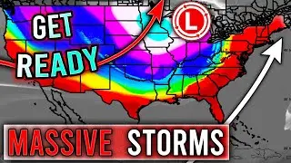 Upcoming MASSIVE Storms! HUGE Pattern Flip, Big Cool Down, Strong Cold Front, Severe Weather