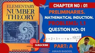 Question No 01 | Part a | Exercise 1.1 | Preliminaries | Number Theory