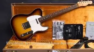 Fender Custom Shop 1962 Telecaster Relic Chocolate 3tone Sunburst