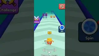 Merge Number Cubes 3D Run Game Level 3 #cube #kidsgames #games #merge