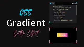 Gradient Effect on Button CSS