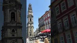 Torre dos Cl&eacute;rigos (Cl&eacute;rigos Tower) Porto Portugual #travel #tourist #uktoeurope #shortvideo #shorts