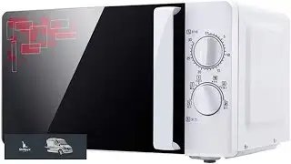 Solo Manual Microwave with No Rust Interior for Easy Cleaning Soft Touch
