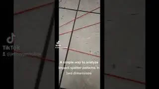 Blood Impact Spatter Pattern Analysis in Two Dimensions Jeffreygentry.bpa@gmail.com