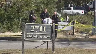 One shot near office complex off Forest Drive in Columbia