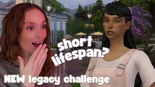 How Bad is Short Lifespan Really?! | PACK ROULETTE Legacy Challenge 💚 | The Sims 4