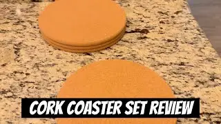 Is It The BEST Cork Coaster Set? (Heat Resistant Cork Coaster Set Review)