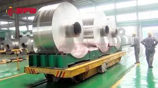 Steel Coil Transfer Car On-Rail, Material Handling Coil Transfer Car