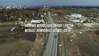 Przewiert HDD rurami TT PE DIREXIONAL DN 400 z żeliwa sferoidalnego w Gliwicach, marzec 2019