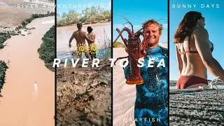 FIRST CRAYFISH DIVE - Kalbarri to Lucky Bay, Catch and Cook