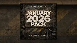 [FREE] Industrial Metal/Hardcore type drum track/backing track - 117 BPM