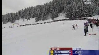 Marit Bj&oslash;rgen - Wins the 15 Km pursuit at La Clusaz 2010 & destroys Justyna Kowalczyk(again!)