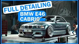 AM MASINA DE 80.000 DAR LA ASTA TIN MAI MULT. - FULL DETAILING BMW E46 CABRIO