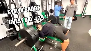 [GYMYU SHORT] chest day #39