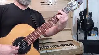 MI VIEJO - Piero - (Canci&oacute;n) - F# - Tutorial de Guitarra Acompa&ntilde;amiento - By Oscar Gratti