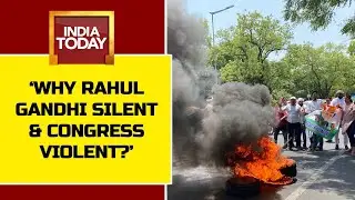 Rahul Gandhi At ED Office: Srinivas BV Slams Govt; BJP Hits Back Over Violence By Congress Workers